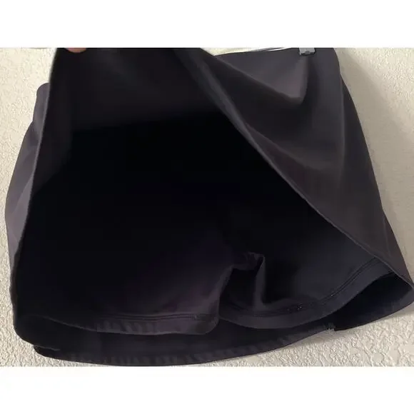 RVCA VA Essentials Tennis Skirt Black Medium Athleisure Pickle Ball Athleisure